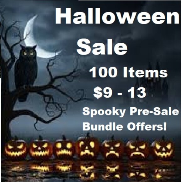 HALLOWEEN CLEARANCE SALE!~100 Halloween Decor & Costume Access~Show Thurs 6pm - Picture 1 of 1